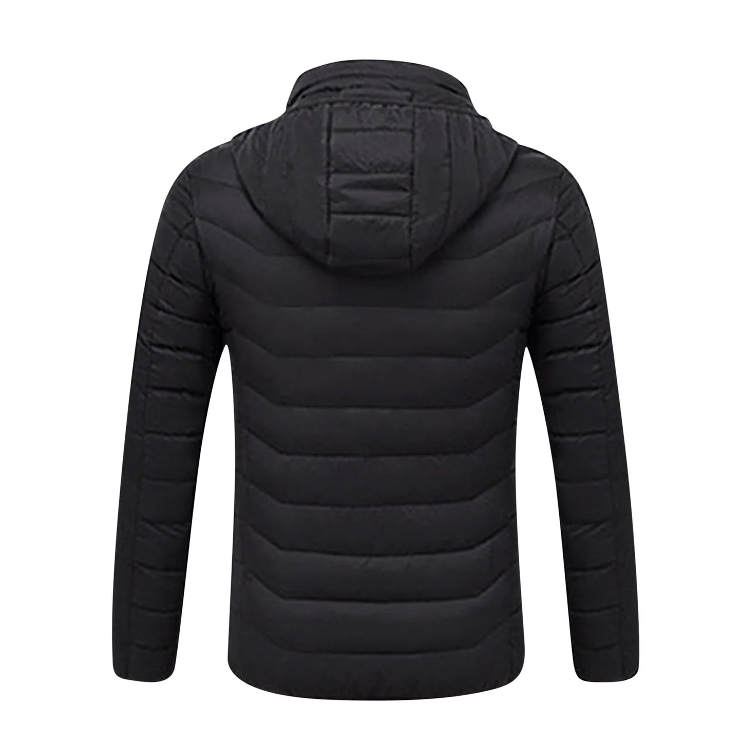 Men's Winter USB Down Jacket 2024 Warm Intelligent Heated Thermal Outdoor Coat For Camping Skiing Fishing Hunting