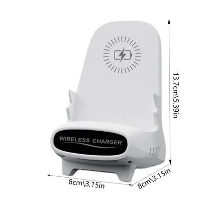 Mini Chair Wireless Cell Phone Charger/Holder Portable Fast Charging Stand Desktop Decoration