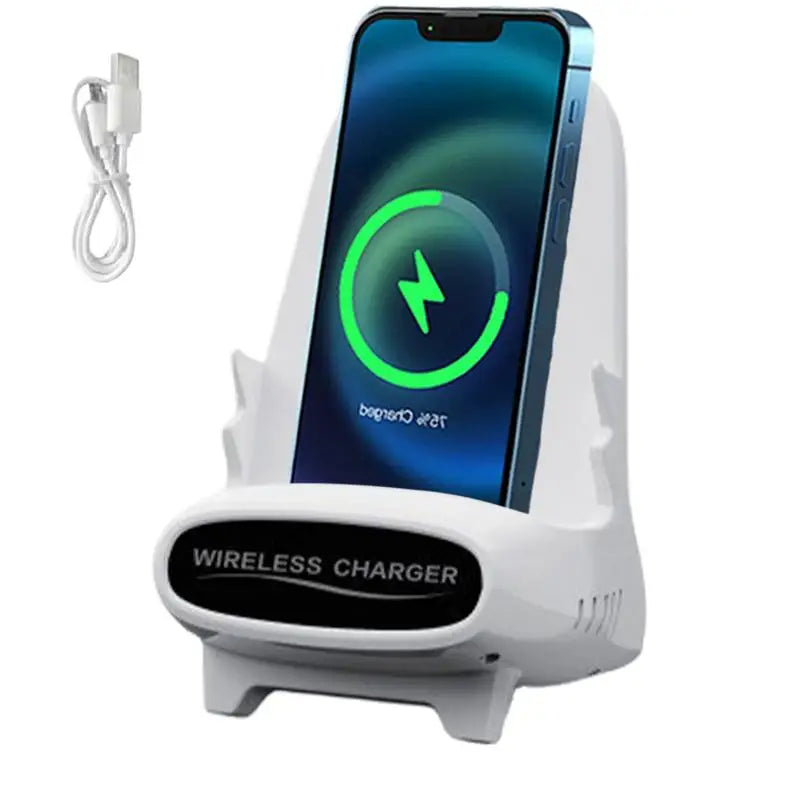 Mini Chair Wireless Cell Phone Charger/Holder Portable Fast Charging Stand Desktop Decoration