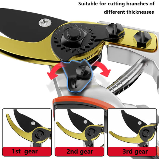 Pruning Scissors Trim  Garden Tools Steel Blade  Folding Saw Set