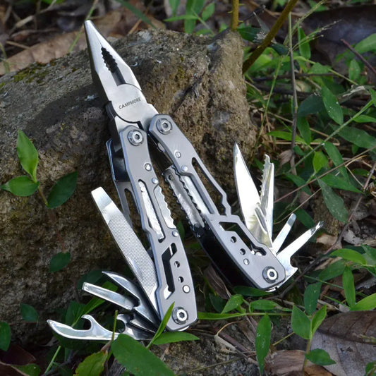 Outdoor survival Knife Pliers Multitool Camping Portable Stainless Steel