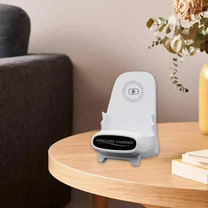 Mini Chair Wireless Cell Phone Charger/Holder Portable Fast Charging Stand Desktop Decoration