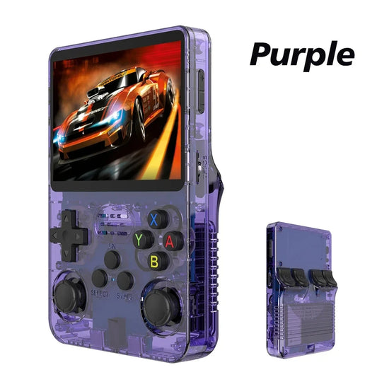 Retro Handheld Video Game Console Linux System 3.5 Inch IPS Screen R35s Pro Portable Pocket Video Player 64GB Games 5-10 Day Shipping