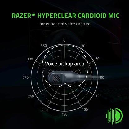 Assets Razer BlackShark V2 X Wired Esports Headset Advanced Passive Noise Cancellation, 7.1 Surround Sound, Hyperclear Cardioid Mic 12 Day Shipping