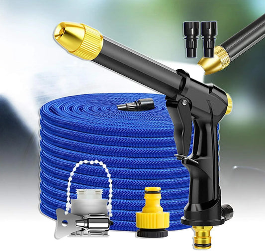 High Quality Flexible Expandable Garden Hose High Pressure Nozzle