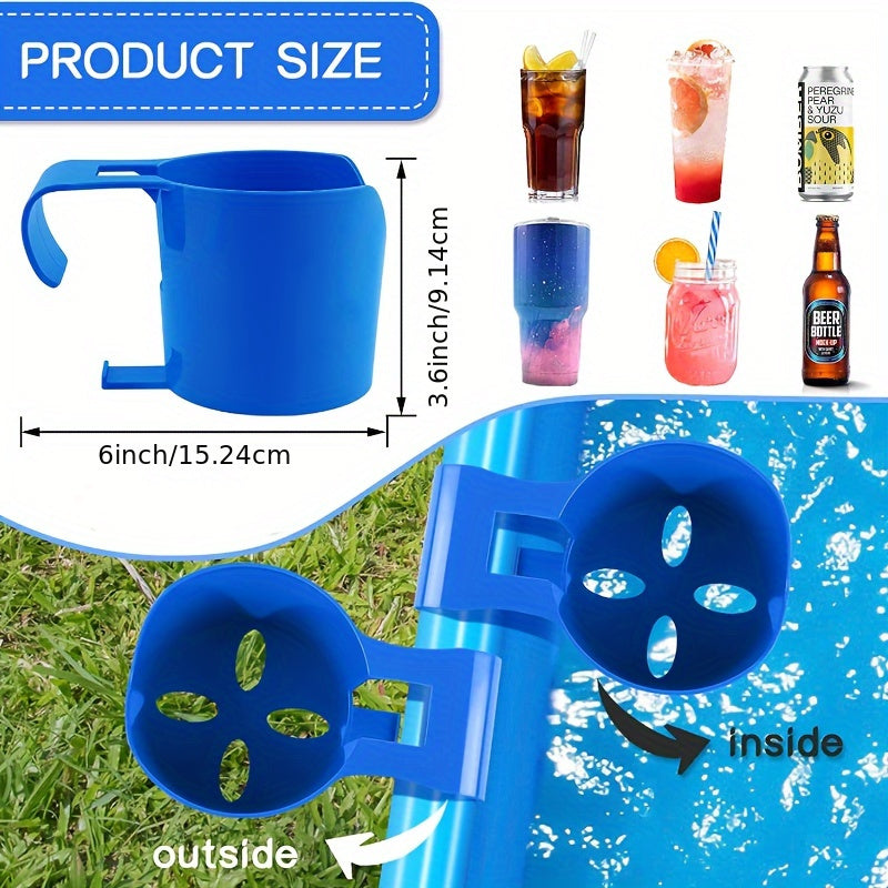 1 Set Multipurpose Pool Accessory Holder - Beverages & Poolside Convenience